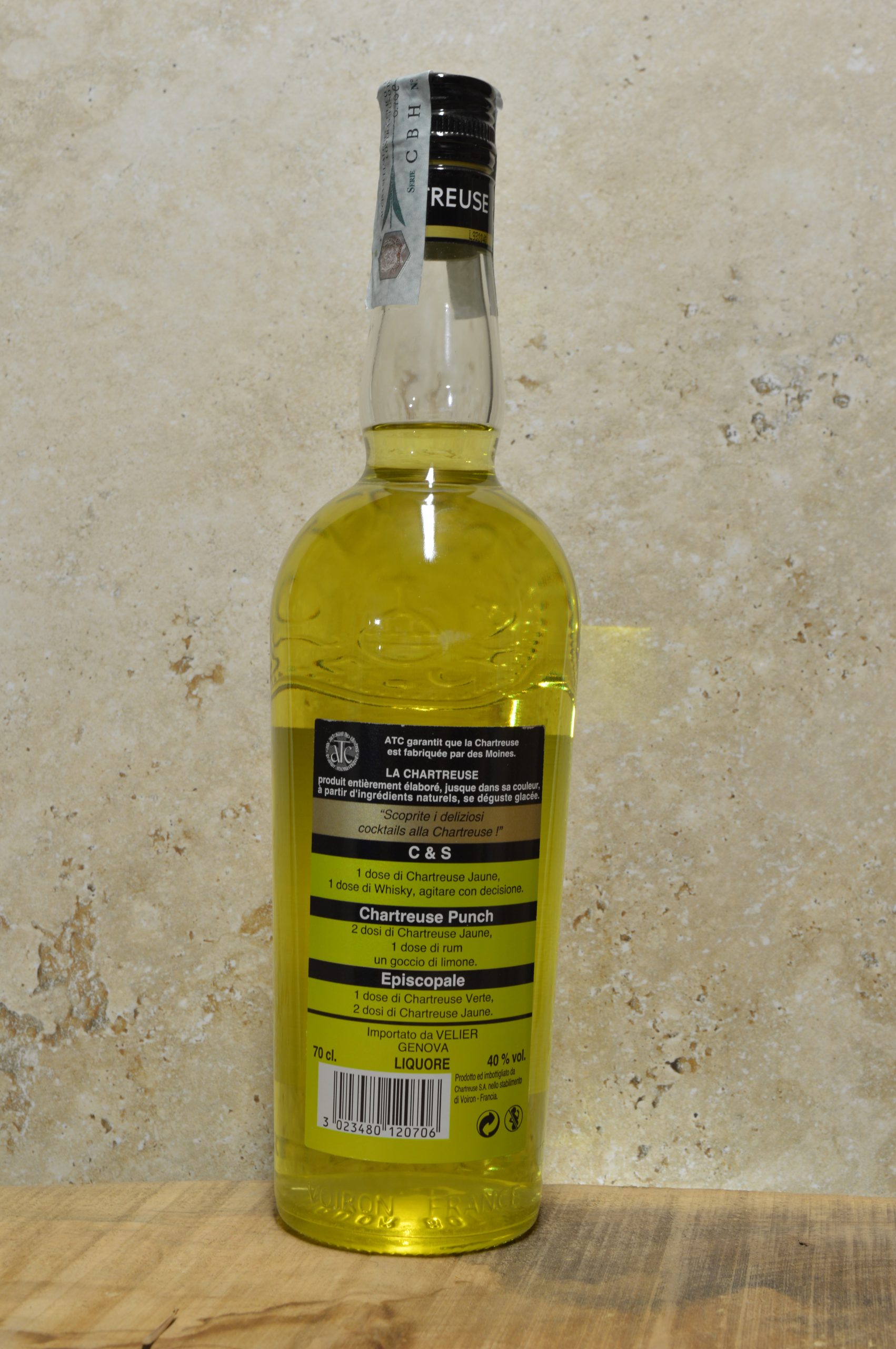 chartreuse jaune tarragone seisenta (1960 1965), 37.5cl (copie) chartreuse jaune tarragone seisenta (1960 1965), 37.5cl (copie)